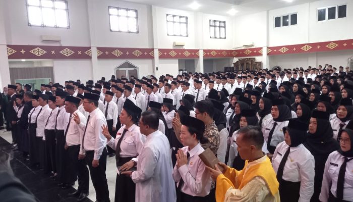 525 ASN dan PPPK Dilantik, Lis Tekankan Disiplin dan Etika