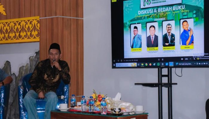 Di Hadapan HMI Natuna, Amran Ingatkan Bahaya Lunturnya Pancasila