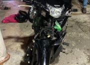 Empat Luka Ringan dalam Tabrakan Dua Motor di Depan Masjid Al-Jannatunna’im