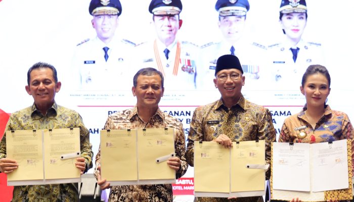 Makan Malam Berbuah Kesepakatan, Empat Gubernur Teken MoU di Batam