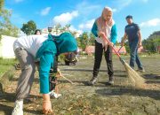 Semangat Bersih dan Peduli, PKK Tanjungpinang Gelar Gotong Royong Massal