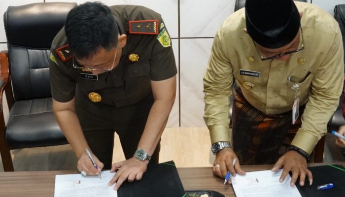 Kejati Terima Amanah 11 SKK, Kolaborasi Hukum dengan Pemko Tanjungpinang