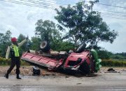 Tragis! Sopir Truk Pasir Tewas Usai Tabrakan di Jalan Industri Galang Batang