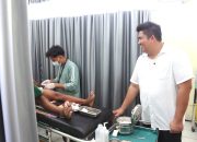 Roby Sambangi Puskesmas Tambelan, Bawa Dokter Spesialis