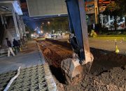 Tindaklanjuti Laporan Masyarakat, BP Batam Lakukan Perbaikan Jalan Letjen Suprapto SP Plaza