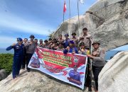 Merah Putih Berkibar di Ujung Negeri, Polsek Siantan Tegas Jaga Wilayah Perbatasan