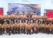 Warga Binaan Tampil dengan Seragam Pramuka, Lapas Tanjungpinang Ikut Perkemahan Nasional