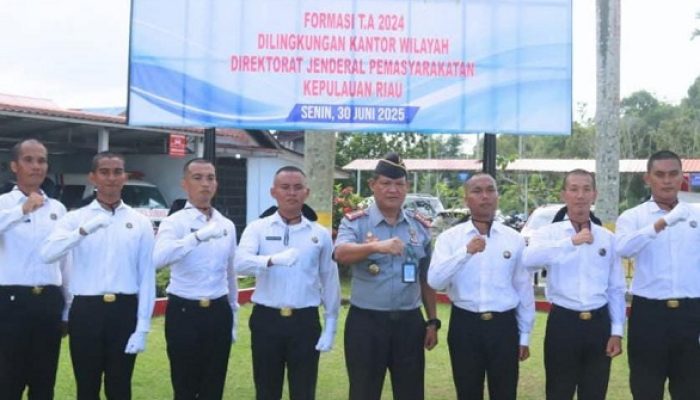 Lapas Tanjungpinang Sambut 7 CPNS Baru Usai Pelatihan Intensif