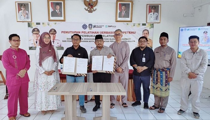 Disnakertrans Kepri Menerapkan Blended Learning dan Teken Kerja Sama dengan Dua Perusahaan Industri Strategis