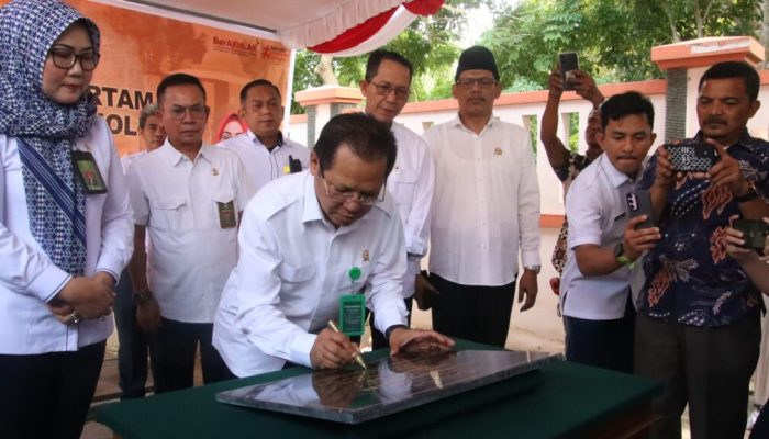 Ketua DPRD Batam Hadiri Peletakan Batu Pertama Musholla di Pengadilan Negeri Batam