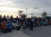 250 Scooterist Asing dan Lokal Satu Rute di Sunset Parade 2025