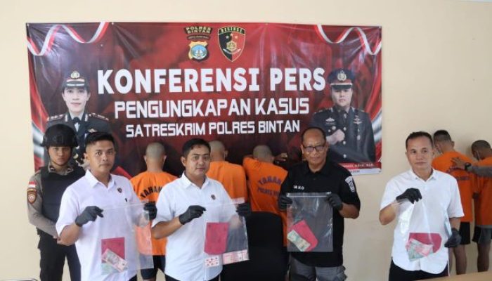 Adu Nasib di Kartu Remi, Empat Penjudi Bintan Dibekuk Polisi