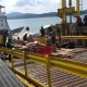 Insiden di Pelabuhan Jagoh, Truk Terperosok Saat Proses Naik Kapal