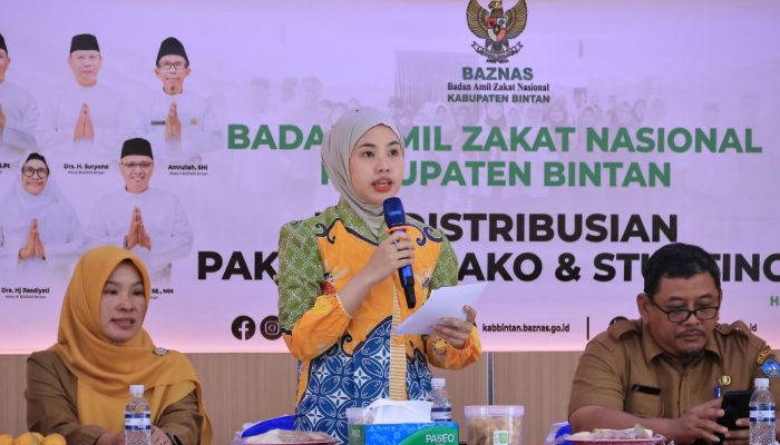 Toapaya Utara Jadi Contoh, TP PKK dan BAZNAS Bintan Terus Bergerak