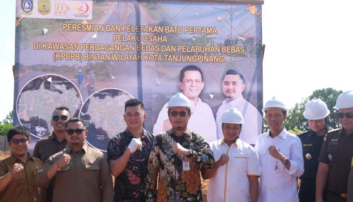 Pembangunan Gudang Rp10 Miliar di Dompak, Sekda: Ini Langkah Nyata Dorong Investasi
