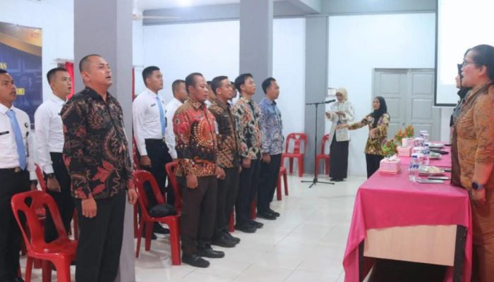 Kalapas Untung Cahyo Tekankan Profesionalisme CPNS di Lapas Tanjungpinang