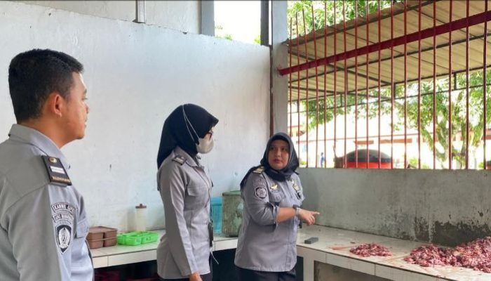 Cegah Makanan Tak Layak, Tim Lapas Tanjungpinang Lakukan Pengawasan Ketat