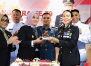 Wabup Deby Maryanti Hadiri Peringatan HUT Bhayangkara ke-79 di Mapolres Bintan