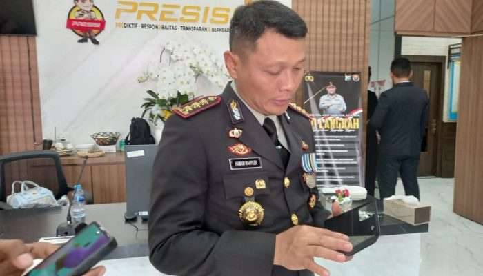 Nekat Curi Barang Proyek, Warga Tanjung Unggat Ditangkap Polisi di Hari yang Sama