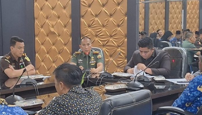 Jaga Bintan Aman, Dandim dan Pemkab Rancang Rencana Aksi Konflik Sosial