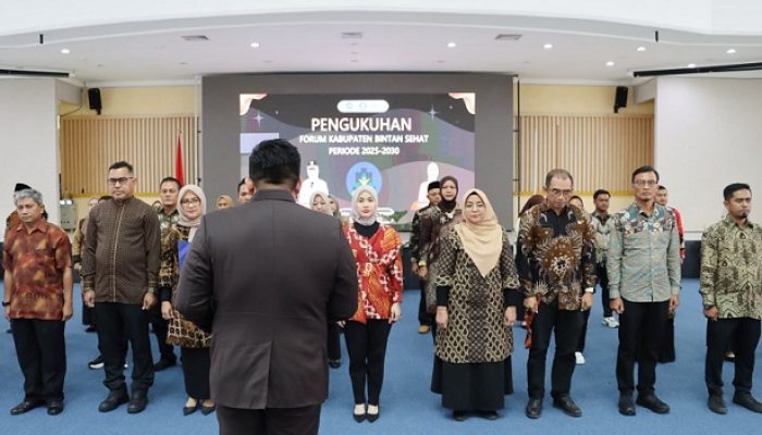 Hafizha Rahmadhani Resmi Pimpin Forum KKS Bintan, Siap Realisasikan 9 Tatanan Sehat