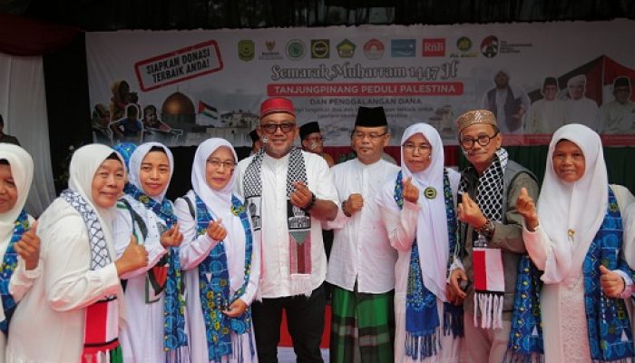 Bersama Warga, Lis Tunjukkan Kepedulian untuk Palestina di Muharram 1447 H