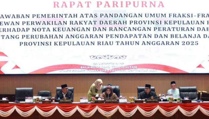 Fraksi-Fraksi DPRD Kepri Satu Suara Dukung APBD Perubahan 2025