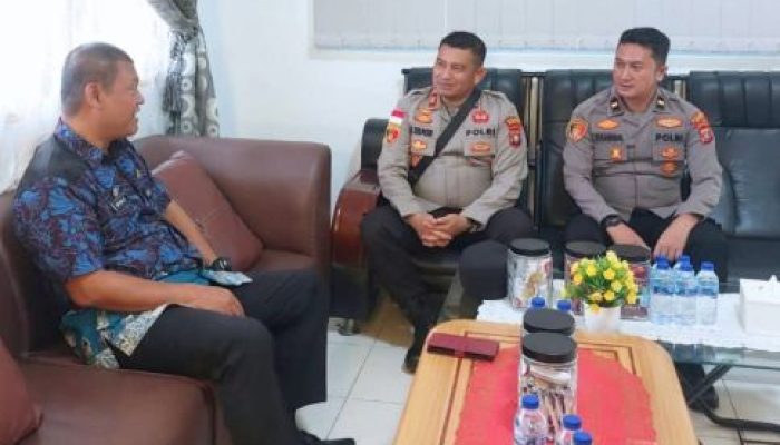 Perkuat Pengamanan Lapas, Kalapas Tanjungpinang Terima Kunjungan Kapolsek Gunung Kijang