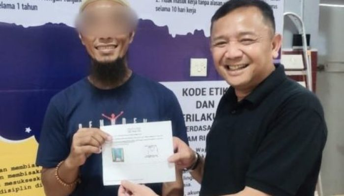 Momen Haru di Lapas Batam, Satu Warga Binaan Dapat Amnesti Presiden