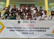 Bintan Jadi Satu dari 90 Daerah Bebas Frambusia, Roby: Hasil Kolaborasi Semua Pihak