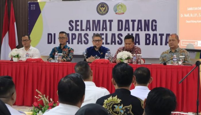 Kalapas Batam Yugo Indra Wicaksi Pimpin Rakor Strategis ToF KUHP Baru