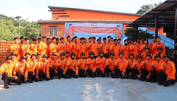 Basarnas Natuna Asah Keterampilan Penyelamatan di Air Lewat Water Rescue