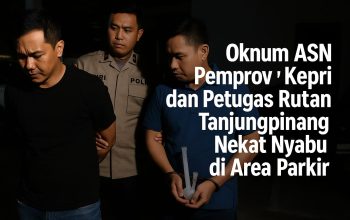 Tak Malu-Malu, Oknum ASN & Petugas Rutan Tanjungpinang Pakai Sabu di Parkiran