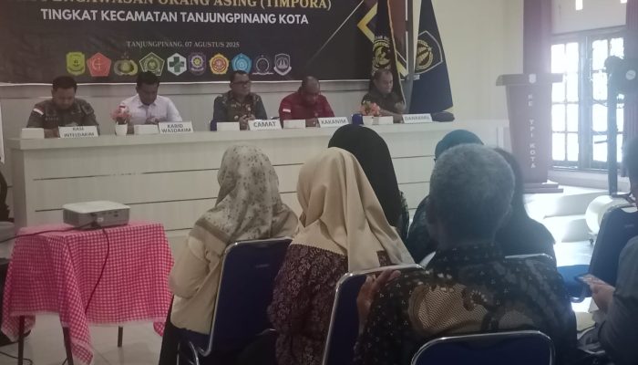 Pengawasan WNA Diperketat, Tim PORA Resmi Jalan di Tanjungpinang Kota