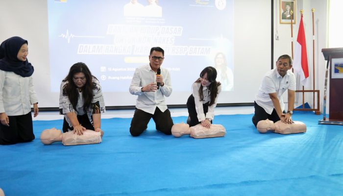 Ciptakan Lingkungan yang Sigap, RSBP Batam Berikan Pelatihan Bantuan Hidup Dasar