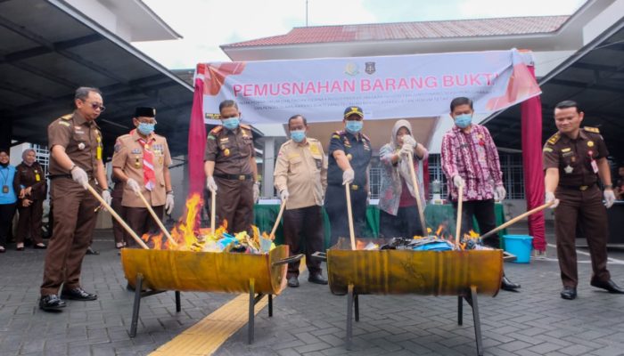 Kokain, Sabu, Ganja, hingga Ekstasi Dimusnahkan Kejari Tanjungpinang