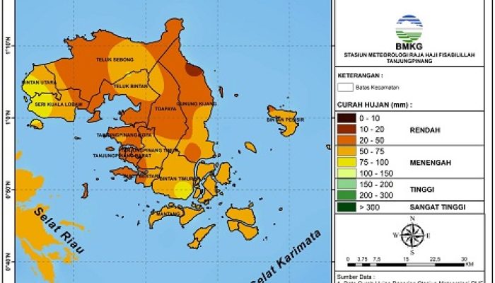 BMKG Prediksi Cuaca Bintan Stabil Sepanjang Agustus 2025