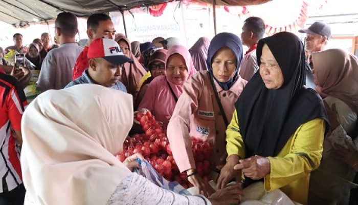 Ratusan Kilogram Beras dan Ribuan Telur Ludes di GPM