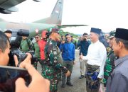Raja Bayu Febri Gunadian Sambut Pangkogabwilhan I, Masyarakat Antusias Sambut Kedatangan TNI