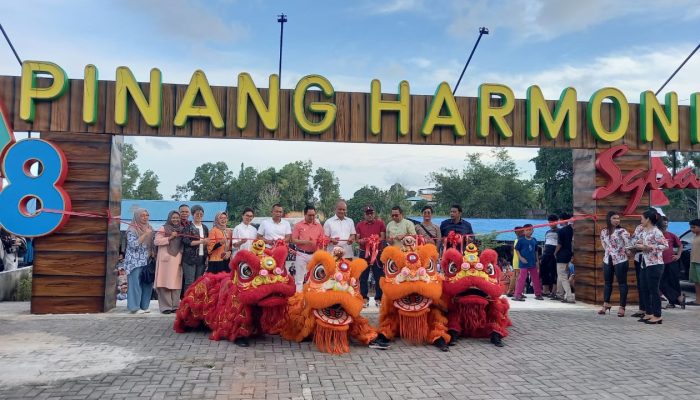 Lis Darmansyah Resmikan Food Court Pinang Harmoni Square, Ekonomi Kreatif Kian Bergairah