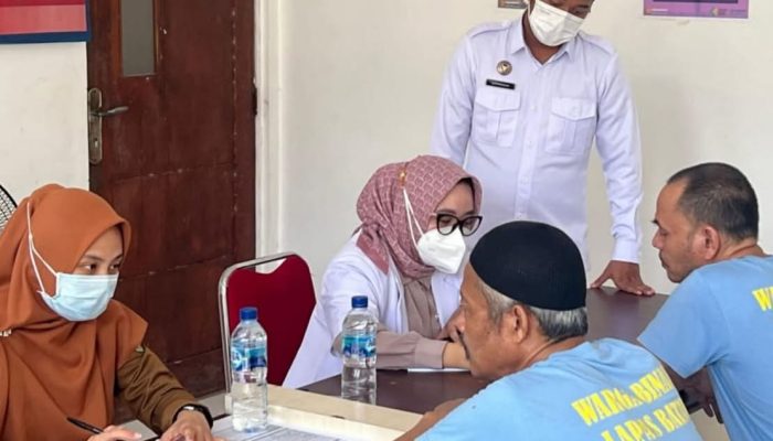 Sinergi Rutan Batam dan Dinkes: Deteksi Dini Penyakit Menular Lewat VCT Mobile