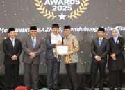 Amsakar Achmad Diganjar BAZNAS Award 2025 Atas Komitmen Gerakan Zakat