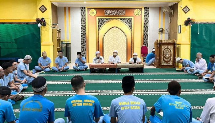 Rutan Kelas IIA Batam Adakan Yasinan Rutin, Bangun Semangat dan Ketakwaan
