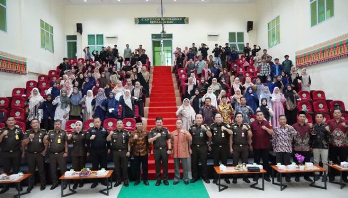 Kuliah Umum di STAIN, Kajati Kepri Ajak Mahasiswa Pahami Due Process of Law dan Restorative Justice