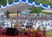 Gebyar Maulid Nabi Muhammad SAW di Tanjungpinang Semarak, Ribuan Bunga Telur Dibagikan