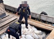 Penyelundupan Pasir Timah ke Thailand Gagal, Bea Cukai Batam Amankan 6 ABK