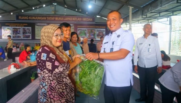 360 Ribu Bibit Kelapa Ditanam, Lapas Medan Ikut Sukseskan Program Nasional