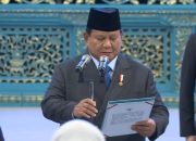 Prabowo Lantik Djamari Chaniago Menko Polhukam dan Erick Thohir Menpora, 3 Wamen Baru Juga Resmi Dilantik