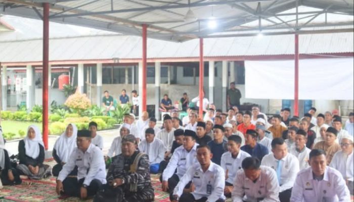 Ustadz Blangkon Loreng Isi Tausiyah Maulid Nabi di Lapas Kelas IIA Tanjungpinang