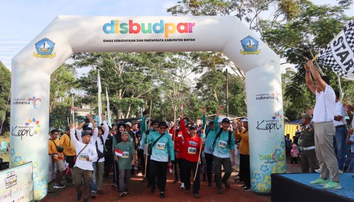 Sport Tourism Bintan, Trekking dan Trail Run 5K Promosikan Wisata Gunung Bintan